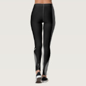 Leggings Guêtres de rayon X de chat (Dos)