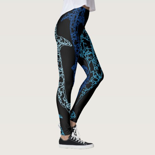 Leggings Guêtres de requin de baleine (Droite)