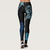 Leggings Guêtres de requin de baleine (Dos)