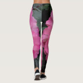 Leggings Guêtres de rose de rose (Dos)