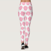 Leggings Guêtres de rose de rose (Dos)