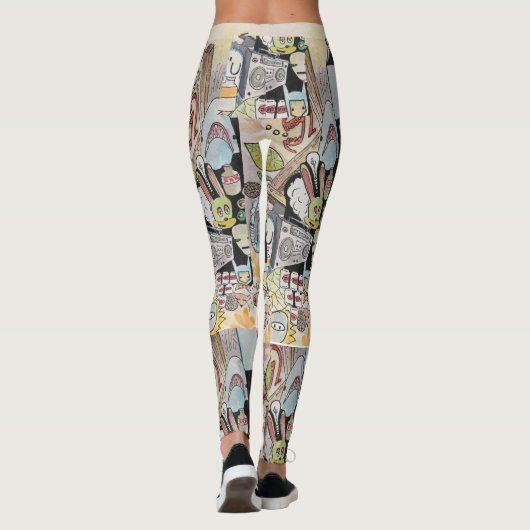 Leggings Guêtres de sableuse de ghetto (Dos)