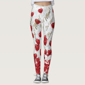 Leggings Guêtres de Saint-Valentin (Devant)