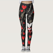 Leggings Guêtres de Saint-Valentin (Devant)