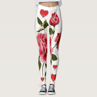 Leggings Guêtres de Saint-Valentin