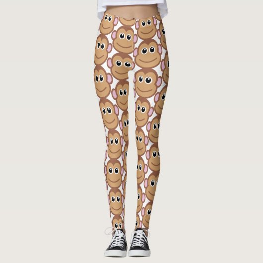 Leggings Guêtres de singe (Devant)