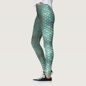 Leggings Guêtres de sirène (Gauche)