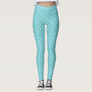 Leggings Guêtres de sirène