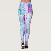 Leggings Guêtres de sirène, les guêtres des femmes, guêtres (Dos)
