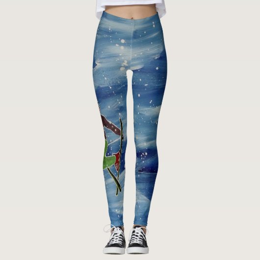 Leggings Guêtres de ski (Devant)