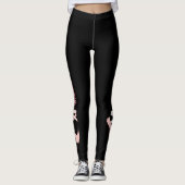 Leggings Guêtres de Spandex de ballet (Devant)