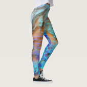 Leggings Guêtres de Spiralz de coucher du soleil par le (Droite)