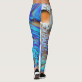 Leggings Guêtres de Spiralz de coucher du soleil par le (Dos)