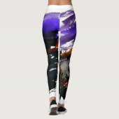 Leggings Guêtres de sports (Dos)