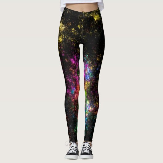 Leggings Guêtres de Starburst (Devant)