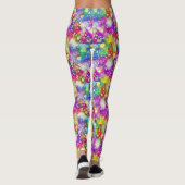Leggings Guêtres de style de mardi gras (Dos)