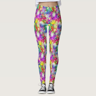 Leggings Guêtres de style de mardi gras
