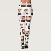 Leggings Guêtres de Tableau périodique de franc de francium (Dos)
