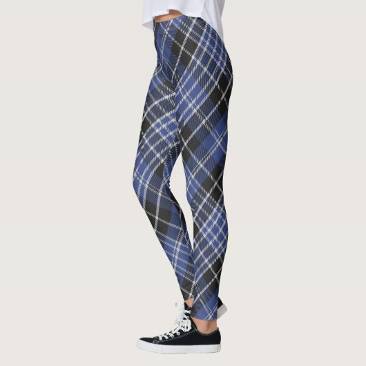 Leggings Guêtres de tartan de Clark (Gauche)