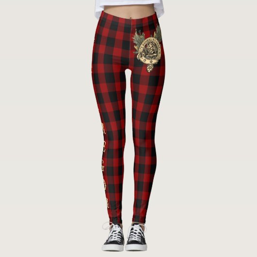 Leggings Guêtres de tartan de MacGregor Rob Roy (Devant)