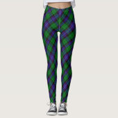Leggings Guêtres de tartan de Mitchell (et d'autres) (Devant)