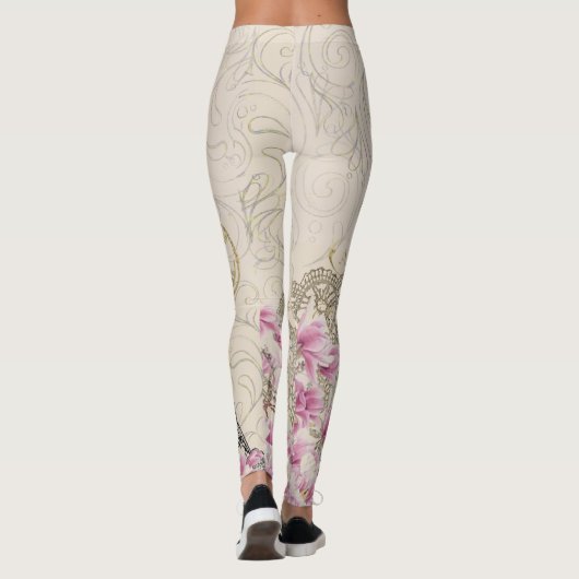 Leggings Guêtres de Tour Eiffel (Dos)