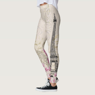 Leggings Guêtres de Tour Eiffel