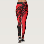 Leggings Guêtres de tribu de Kia Kaha un (Dos)