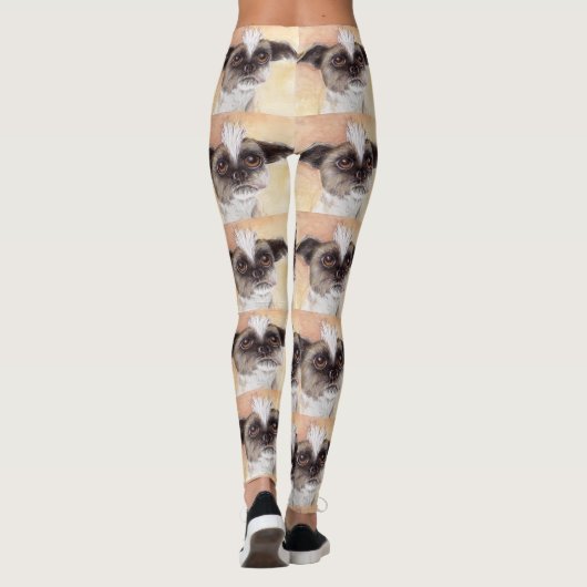 Leggings Guêtres de truc (Dos)