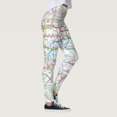 Leggings Guêtres de tubes de Londres (Droite)