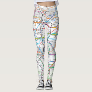 Leggings Guêtres de tubes de Londres