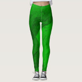 Leggings Guêtres de vert vert (Devant)