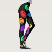 Leggings Guêtres de visage de sourire (Droite)