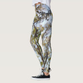 Leggings guêtres de yoga d'arbre (Gauche)