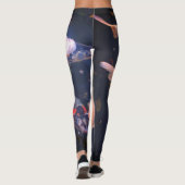 Leggings Guêtres de yoga de poissons de Koi (Dos)