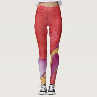 Leggings Guêtres de yoga d'écarlate de CALactive