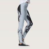 Leggings guêtres de yoga d'oiseau ! (Droite)