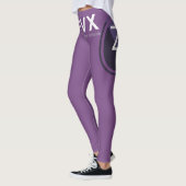 Leggings Guêtres de zPIV de PIVX pourpres (Gauche)