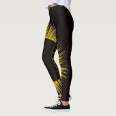 Leggings Guêtres d'éclipse solaire (Gauche)