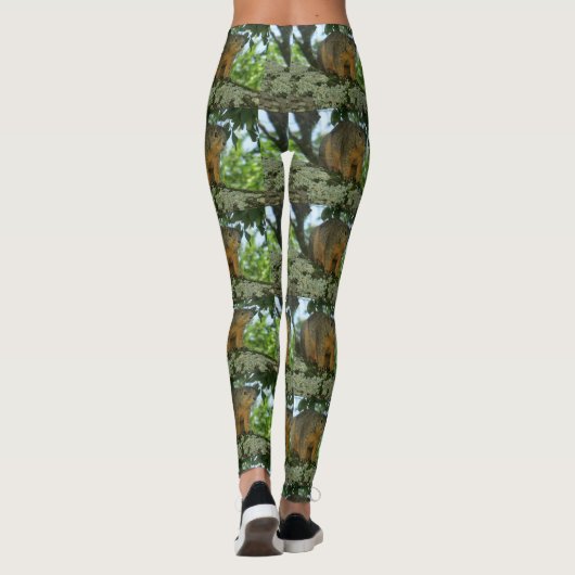 Leggings Guêtres d'écureuil (Dos)