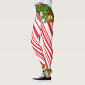Leggings Guêtres d'Elf de Noël (Gauche)
