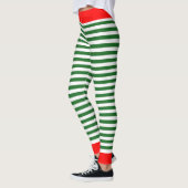 Leggings Guêtres d'Elf de vacances - pantalon de costume (Gauche)