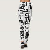 Leggings Guêtres d'embouteillage par la fille de Grafik (Dos)