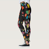 Leggings guêtres d'empreinte de patte (Gauche)