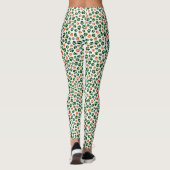Leggings Guêtres d'empreinte de patte du jour de St Patrick (Dos)