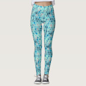 Leggings guêtres d'hexagone (Devant)