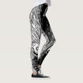 Leggings Guêtres d'imaginaire de loup d'Omega de Celtic (Droite)