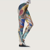 Leggings Guêtres d'impression de Kandinski (Droite)