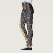 Leggings Guêtres d'impression de Madame Flowers de Nouveau (Gauche)
