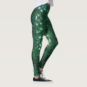 Leggings Guêtres d'impression de parties scintillantes de (Droite)